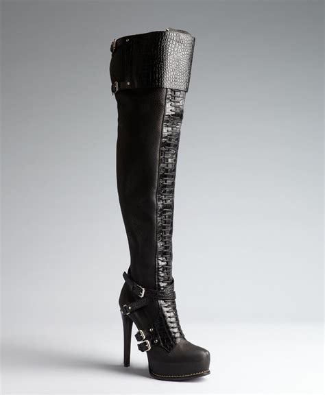 christian dior boots|christian dior thigh boots.